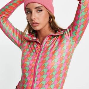 Liquorish Ski Base Layer Zip Up